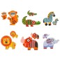 Puzzle 1er Age - Animaux de la Jungle Puzzle 1er Age - Animaux de la Jungle