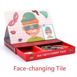 Coffret Magnétique 2-en-1 : "Je change de tête"