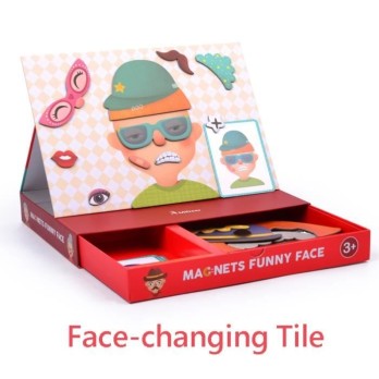 Coffret Magnétique 2-en-1 : "Je change de tête"