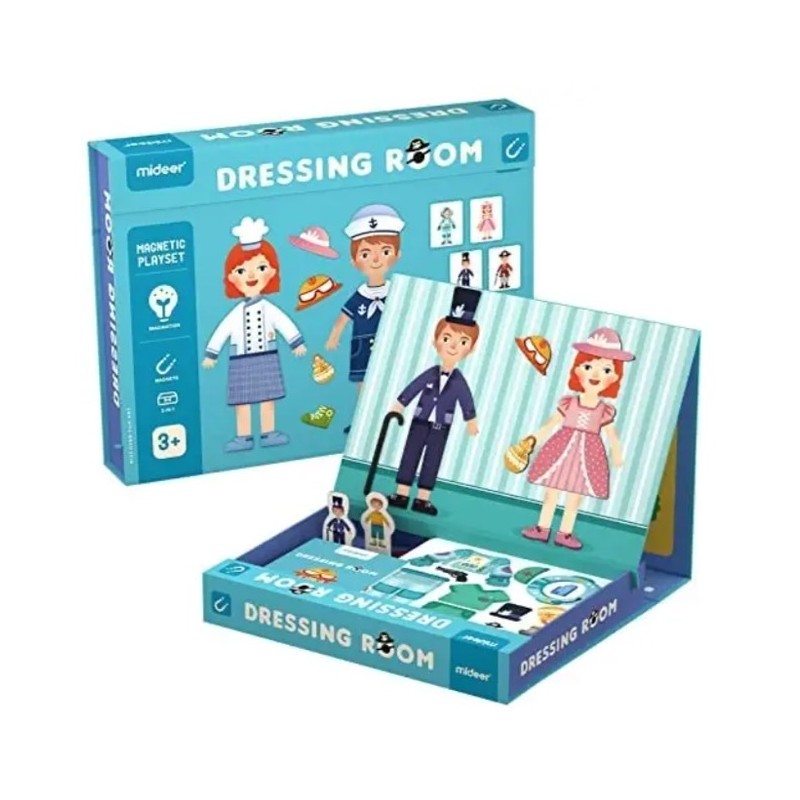 Coffret Magnétique 2-en-1 : " Je me déguise" Coffret Magnétique 2-en-1 : " Je me déguise"