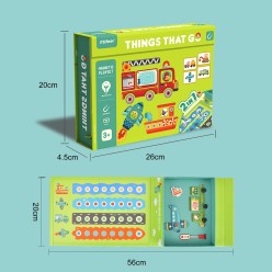 Coffret Magnétique 2-en-1 : Transport