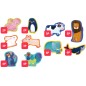 Coffrets Evolutifs - Niv.1 - Animaux - 10 puzzles Coffrets Evolutifs - Niv.1 - Animaux - 10 puzzles
