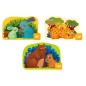 Coffrets Evolutifs - Niv.2 - Animaux & leurs petits - 3 puzzles Coffrets Evolutifs - Niv.2 - Animaux & leurs petits - 3 puzzles