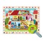 Puzzle Détective avec Loupe - Maison Puzzle Détective avec Loupe - Maison