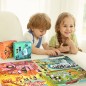 Coffret 4 puzzles - Animaux - 329 pièces Coffret 4 puzzles - Animaux - 329 pièces