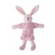 Bunny w/Rattle Navy Pink 20Cm
