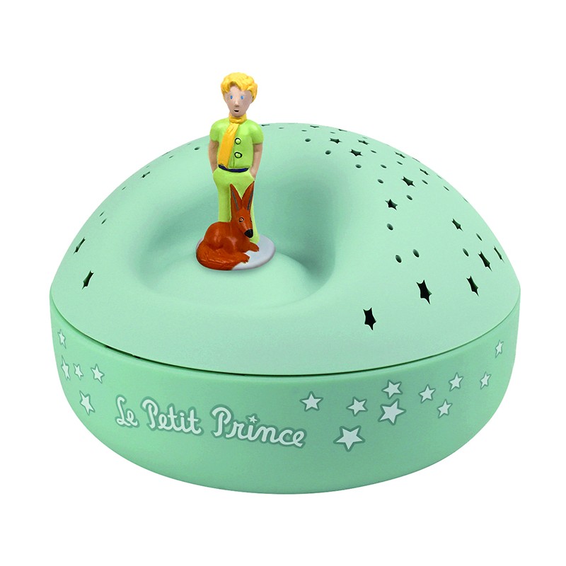 Veilleuse - Projecteur d'Etoiles Musical le Petit Prince© - piles incluses
