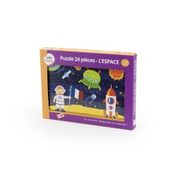 Puzzle en Bois - Espace