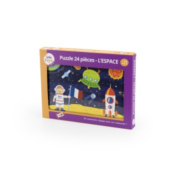 Puzzle en Bois - Espace