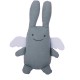 Ange Lapin Doudou Musical 24Cm - Lin Bleu Gris