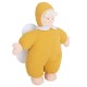 Ange Doudou Musical 24 Cm - Coton Bio Curry