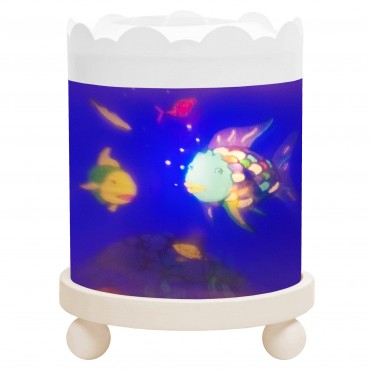 Night Light - Magic Merry Go Round Rainbow Fish© - White 12V