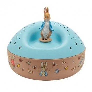 Veilleuse - Projecteur d'Etoiles Musical Peter Rabbit© 12 Cm - piles incluses