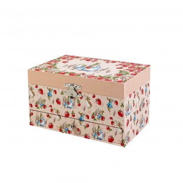 Musical Jewelry Box Peter Rabbit© Strawberries