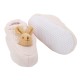 Slippers Bunny 0-2 years - Pouder Pink Linen