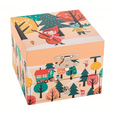 Musical Cube Box Red Ridding Hood