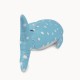 nemu nemu Plush - JINBE - Whale Shark - Size L - 62 cm 