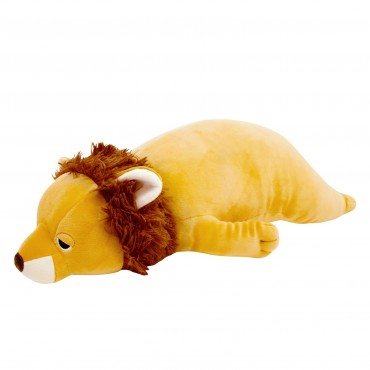 Peluche nemu nemu - LEON - Lion - Taille L - 53 cm