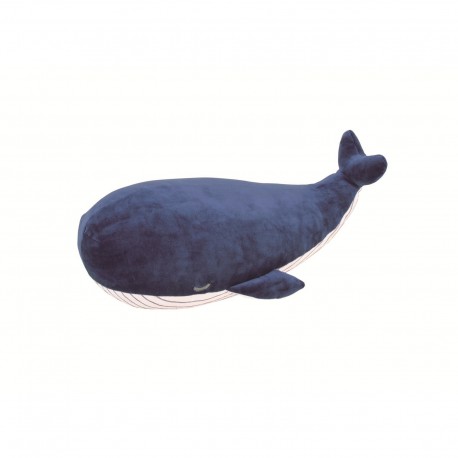 Peluche nemu nemu - KANAROA - La Baleine - Taille L - 46 cm 