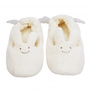 Slippers Angel Bunny Ivory - Adult Women 36-39