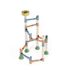 PLAYBIO Bioplastique - Migoga Marble Run - 46 pièces