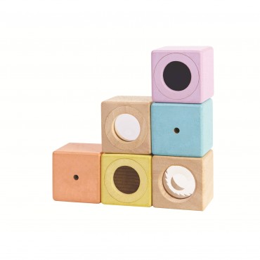 Blocs sensoriels pastel