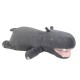 Peluche nemu nemu - HIPPO - Hippopotame - Taille L - 48 cm