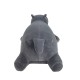 Peluche nemu nemu - HIPPO - Hippopotame - Taille L - 48 cm