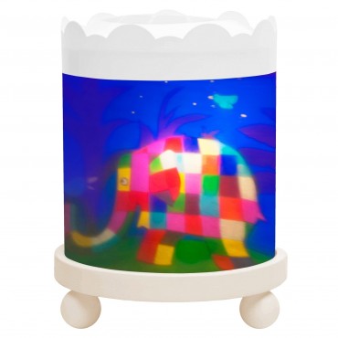 Night Light - Magic Merry Go Round Elmer© - White 12V