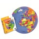 Pays 30 Cm - Globe Terrestre Gonflable - Jeu Educatif