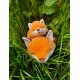 nemu nemu Plush - KONTA - Fox - Size S - 11 cm 