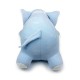 Peluche nemu nemu - FANFAN - Elephant - Taille L - 55 cm 