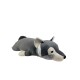 Peluche nemu nemu - LOULOU - Loup - Taille XXL - 74 cm