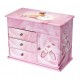 Chest of Drawers with Music Ballerina - Pink - Figurine Ballerina