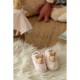 Slippers Bunny 0-2 years - Pouder Pink Linen