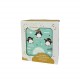 Photoluminescent Musical Cube Box Penguin - Glow in dark