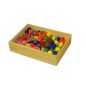 Perles en Bois - Couleurs Vives