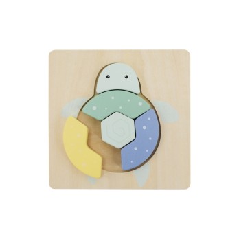 Puzzle à Encastrer - Tortue