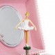 Photoluminescent Musical Cube Box Ballerina - Dark Pink - Glow in dark