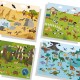 Stickers repositionnables - ANIMAUX