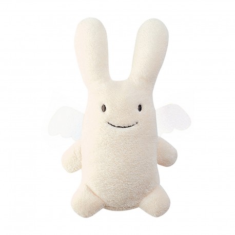 Ange Lapin Doudou Musical - Ivoire 24Cm