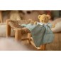 Doudou Hochet 20 cm - Ours Triangle - Celadon