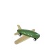 Avion Retro Friction en Bois (Lot de 4) - Jeu d'Imitation - 3+ Jouet en Bois