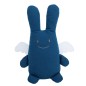 Doudou Hochet 20 cm - Ange Lapin - Bleu Denim Doudou Hochet 20 cm - Ange Lapin - Bleu Denim