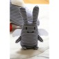 Doudou Hochet 20 cm - Ange Lapin - Marinière Doudou Hochet 20 cm - Ange Lapin - Marinière