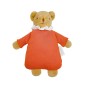 Doudou Hochet 20 cm - Ours Nid d'Ange - Corail Doudou Hochet 20 cm - Ours Nid d'Ange - Corail