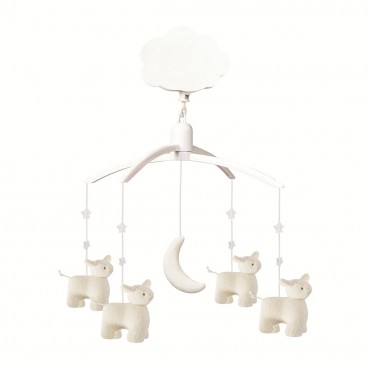 Mobile Musical Moutons Ecru