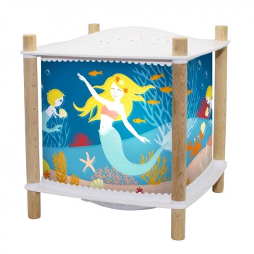 Night Light - Lantern ReVOLUTION 2.0 - Mermaid - Wireless, Musical, Cry Detection, USB Rechargeable