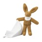 Doudou Hochet 20 cm - Lapin Brun Doudou Hochet 20 cm - Lapin Brun