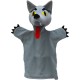 Marionnette Loup 30 Cm - Fabriqué en Europe 